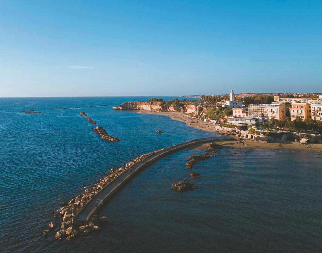 Kesya Seaview Apartment - Attico - 50Mt Dal Mare Anzio Eksteriør billede